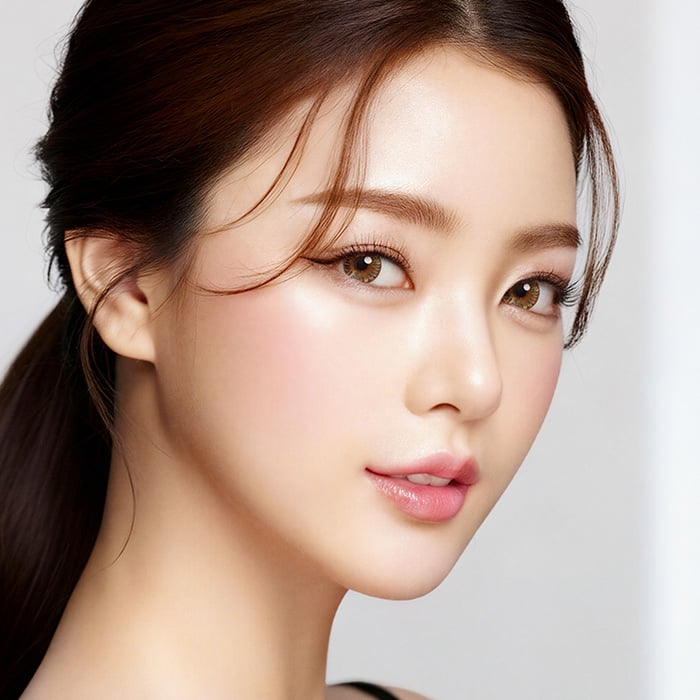 カラコン通販でおすすめの度ありフレッシュグローブラウン 遠視用