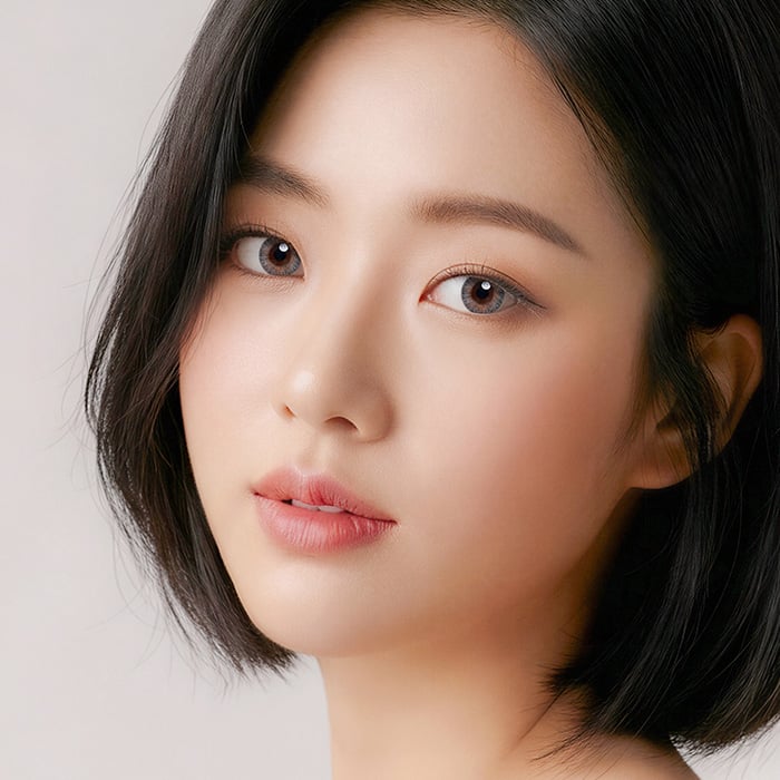 カラコン通販でおすすめの度ありミューズグレー