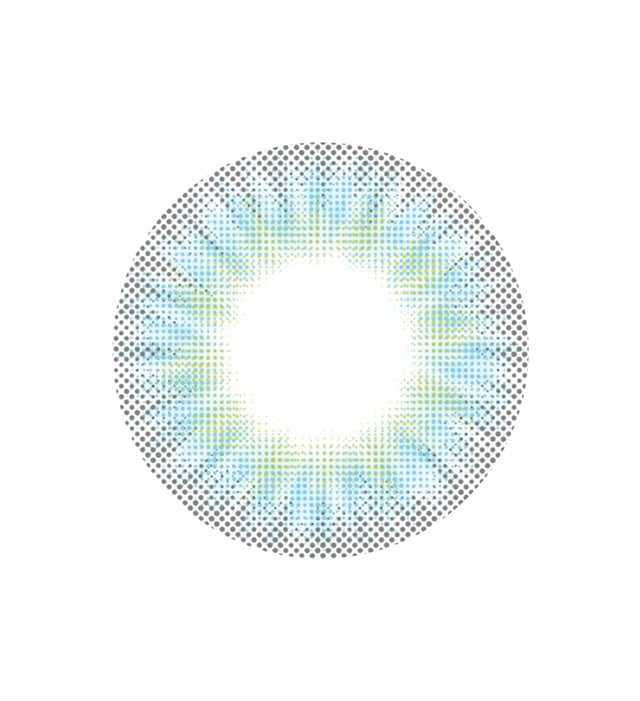 [シリコンハイドロゲル・1ヶ月用カラコン] ライリーパステルブルー Lighly Pastel 1month Blue DIA14.3mm