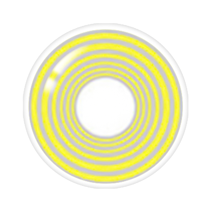 【コスプレ用】 イエローハイポノティック  【013】Yellow Hypnotic
