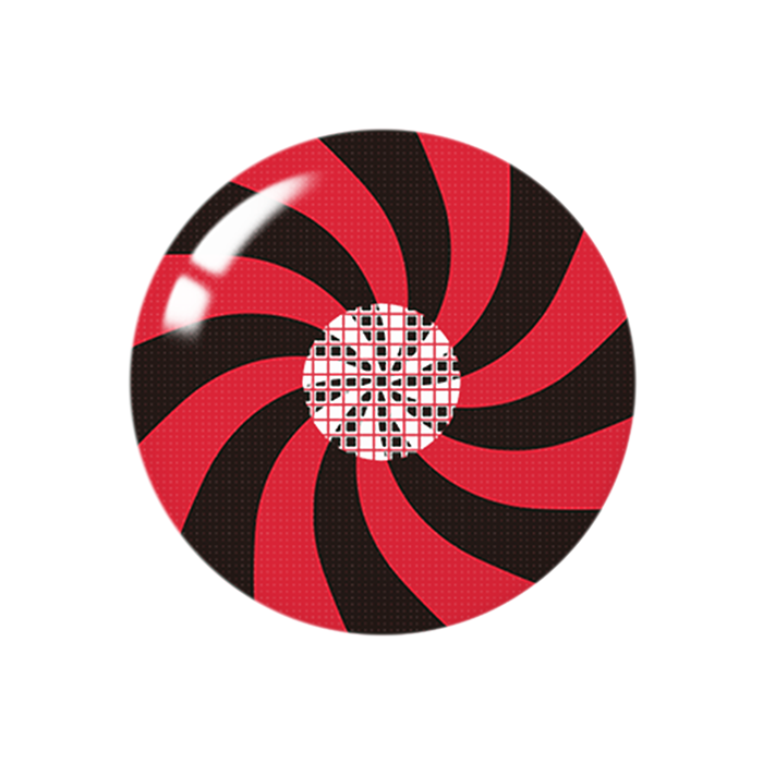 【コスプレ用】P472A BR  ディジー・ホイール - インテンス・レッドDizzy Wheel - Intense Red 