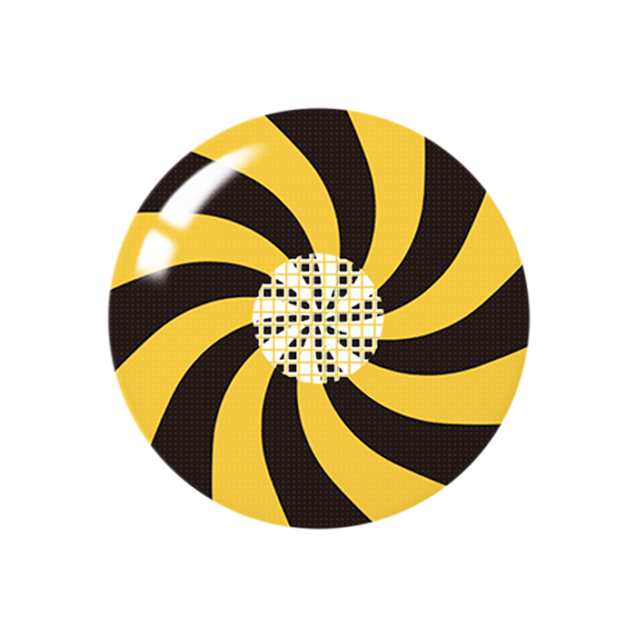 【コスプレ用】P472A BR-1  ディジー・ホイール - インテンス・イエローDizzy Wheel - Intense Yellow