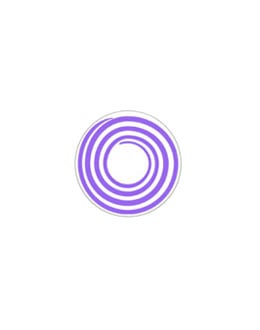 [コスプレ用カラコン] [027] Purple Spiral 装着時